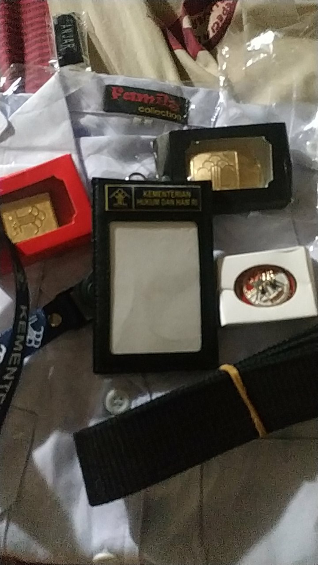 Tempat Id Card Saku Baju Kemenkumham