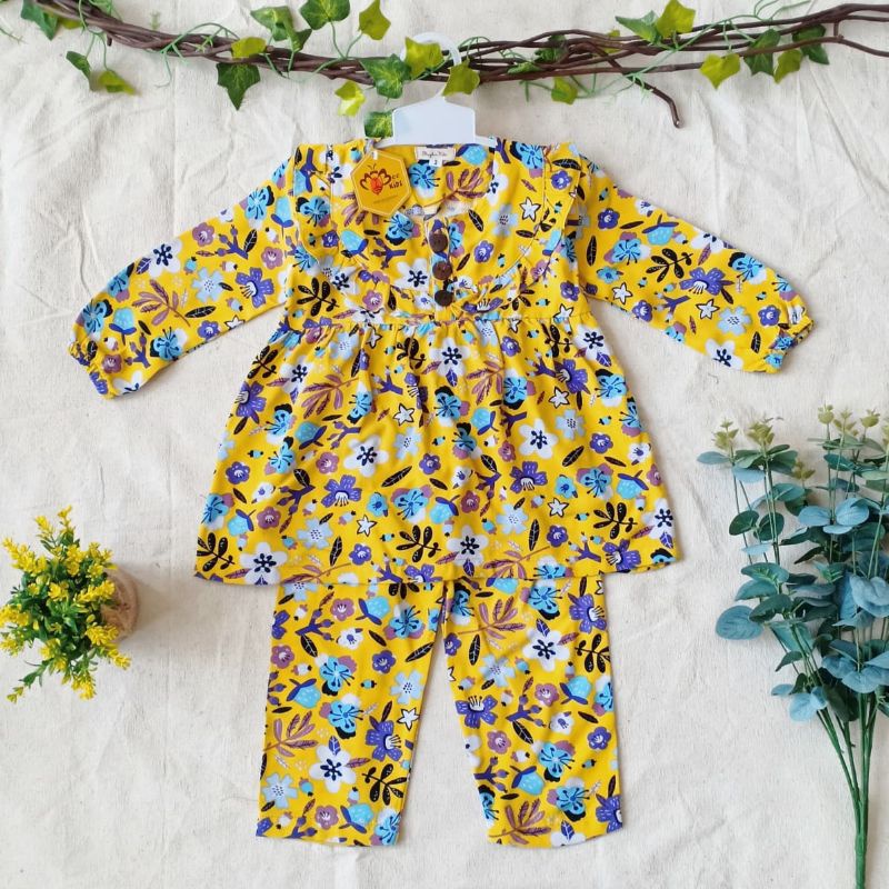 SAVANA Setelan Anak Perempuan 1-4Tahun by MyBee Kids