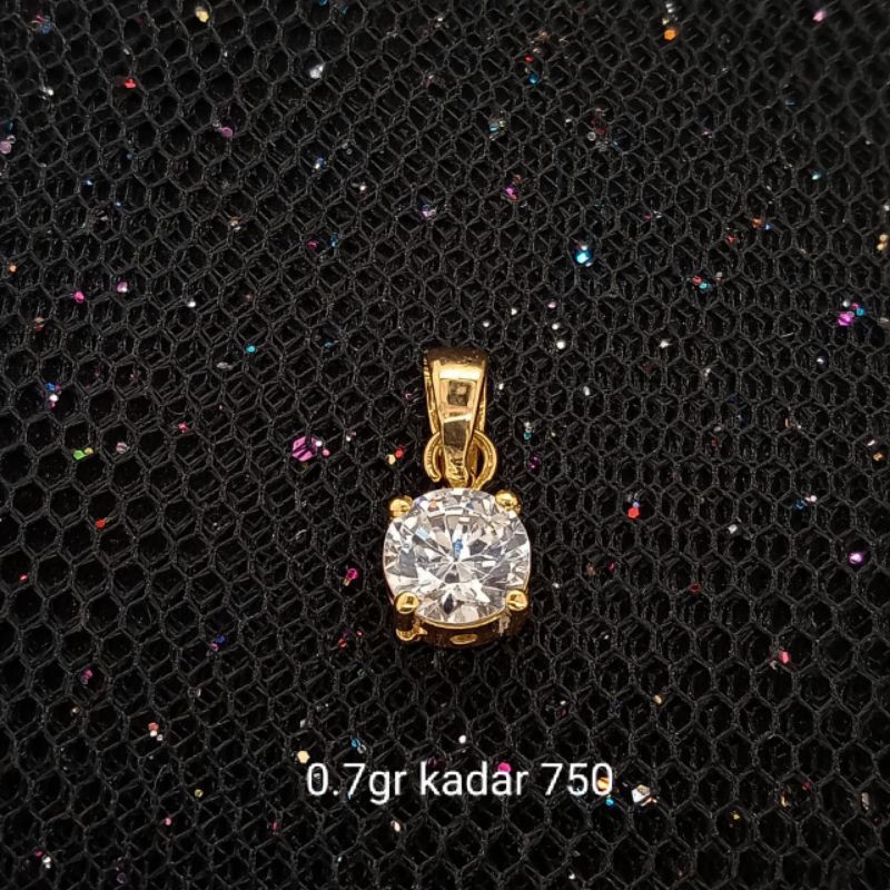 Liontin Emas 17 K - 0.7gr Kadar 750 - 2434