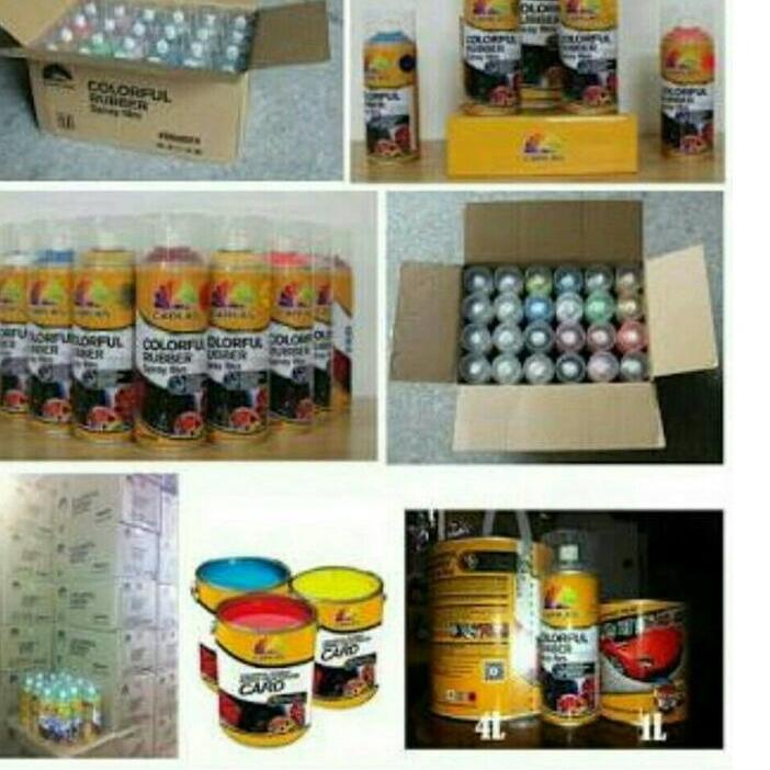 READY Carlas Rubber Paint Carlas Cat Semprot Karet