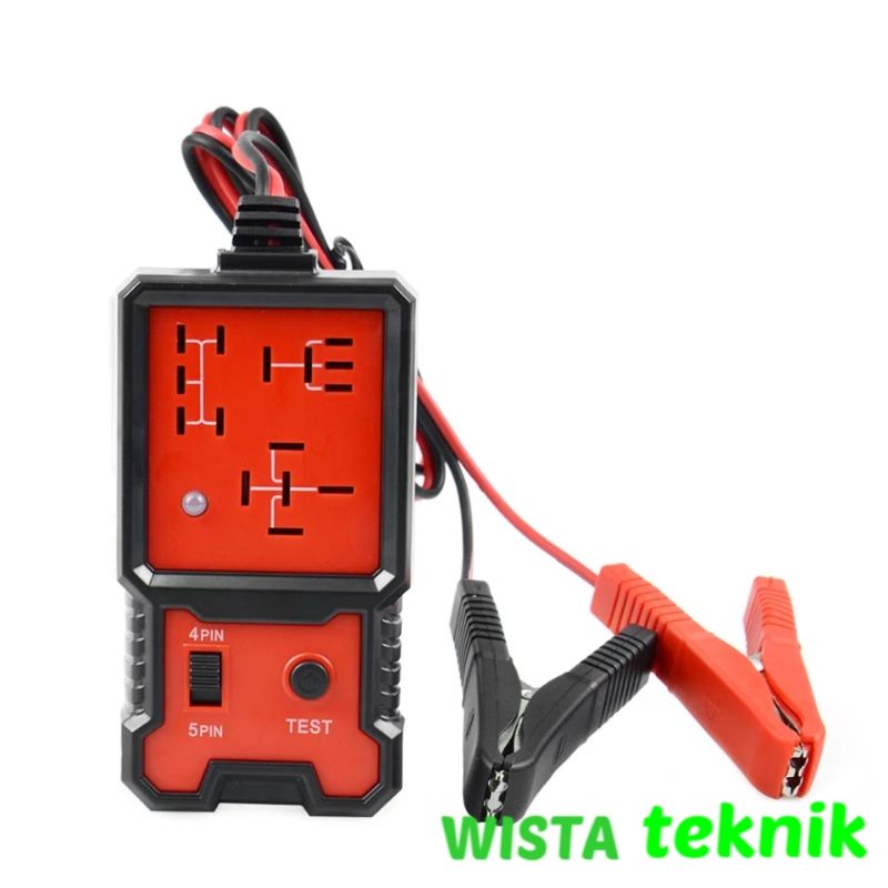 Relay Tester Kaki 4 Dan Kaki 5 12 volt