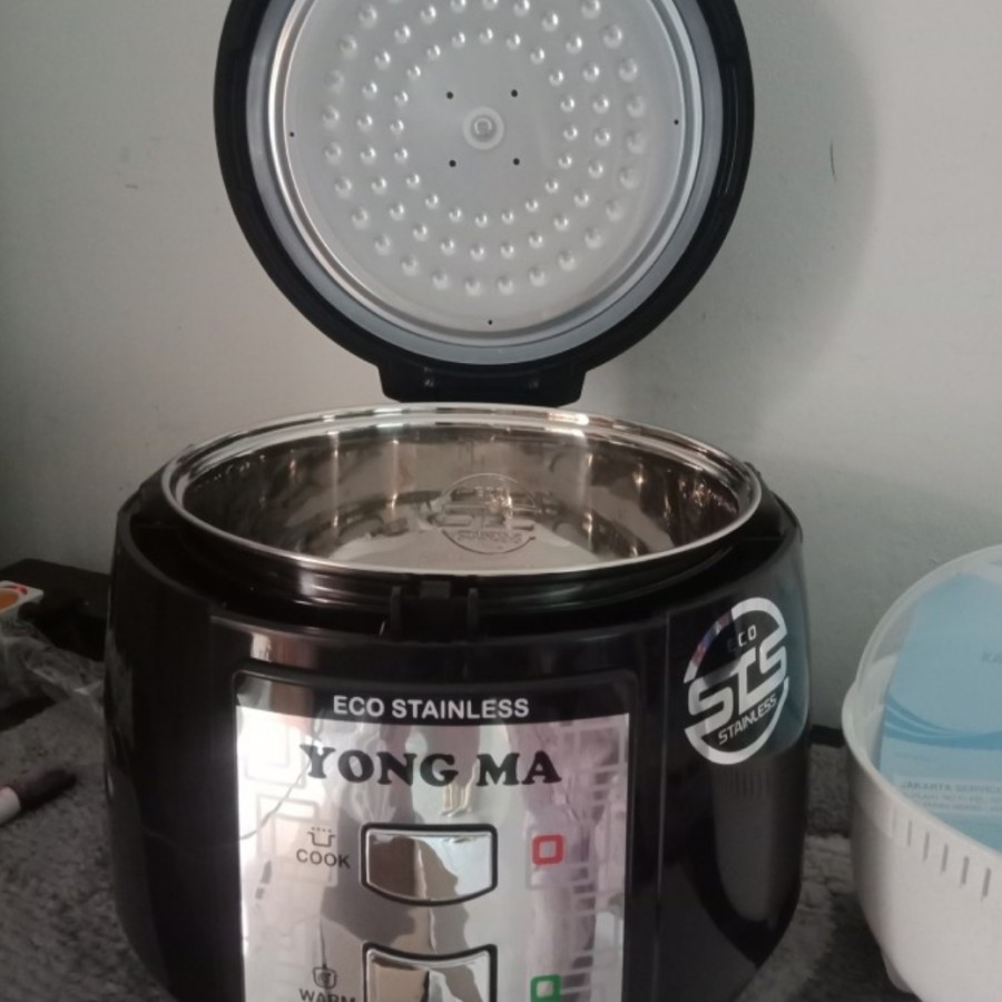 YONGMA SMC 4053 / 7073 - Magic Com Stainless 2 liter / Rice Cooker Yongma 2 Liter