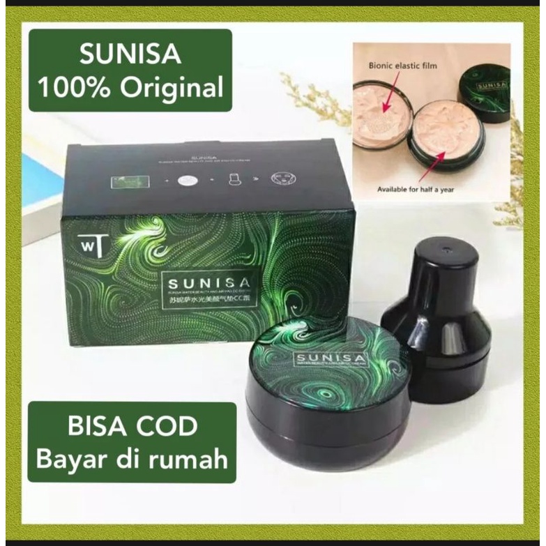 SUNISA MUSHROOM BB CREAM / BEDAK SUNISA WATERPROOF /CC CREAM SUNISA