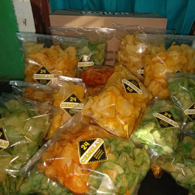 

Keripik Singkong Gurih Renyah (100-800 gr)