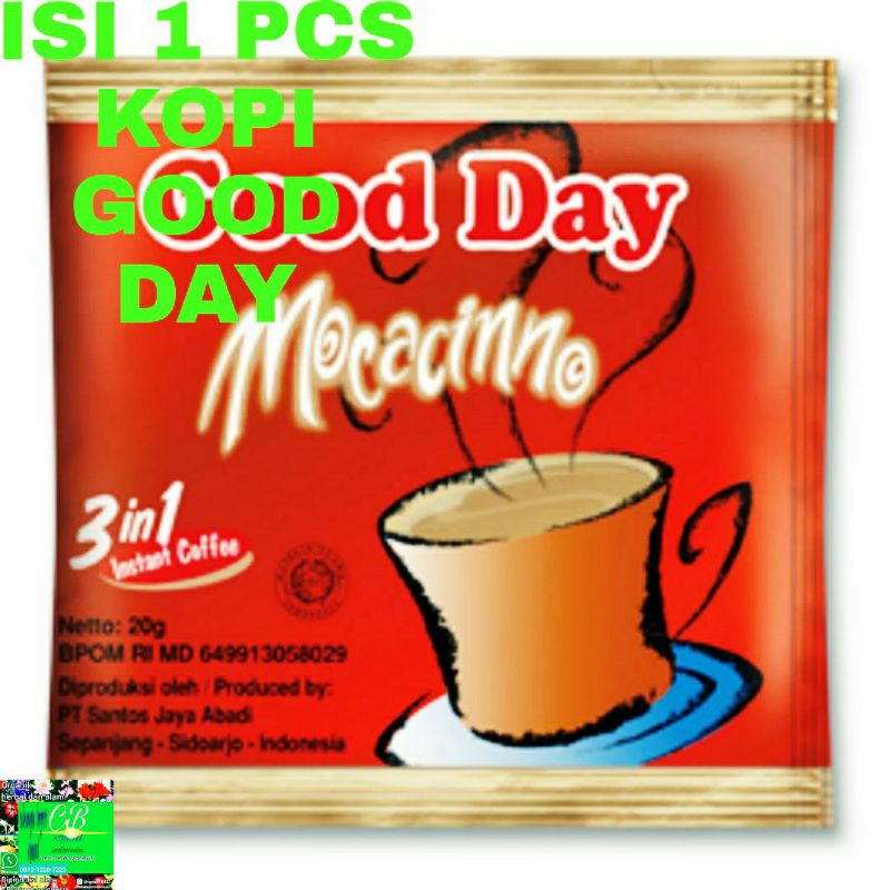 

good day/1 pcs kopi good day