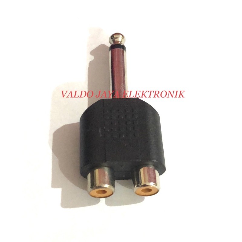 Jack Cover RCA to Akai Mono Jack RCA Female to akai Mono Sambung RCA to Akai Mono