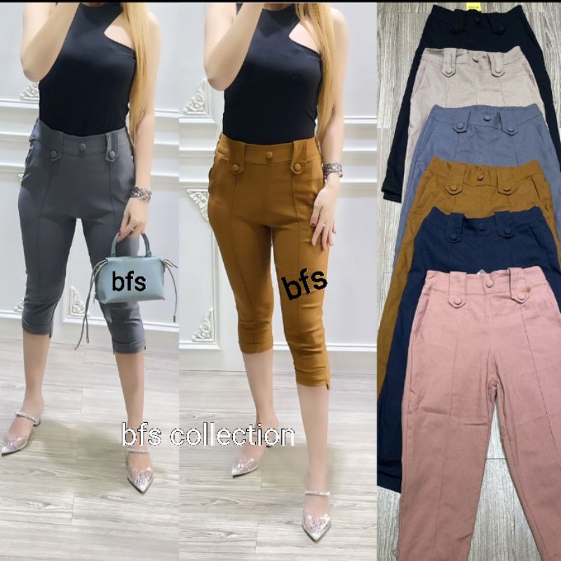 Celana 7/8 Wanita SoftJeans Strecth Impor 9164