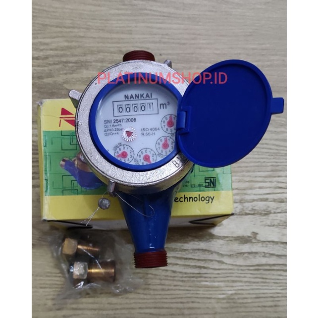 METERAN AIR PDAM 1/2" WATER METER SNI NANKAI