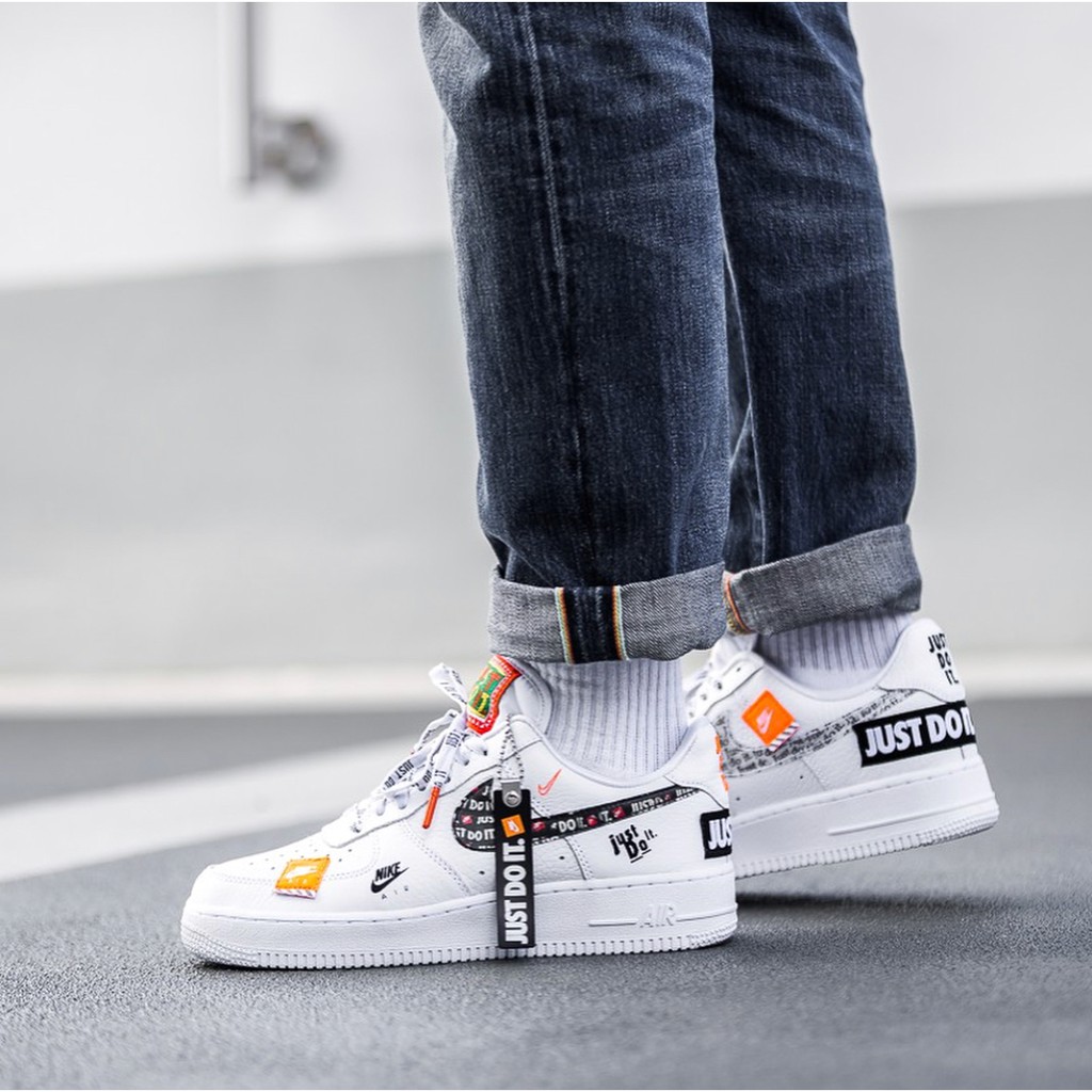 NIKE AIR FORCE ONE LOW X JUST DO IT 
