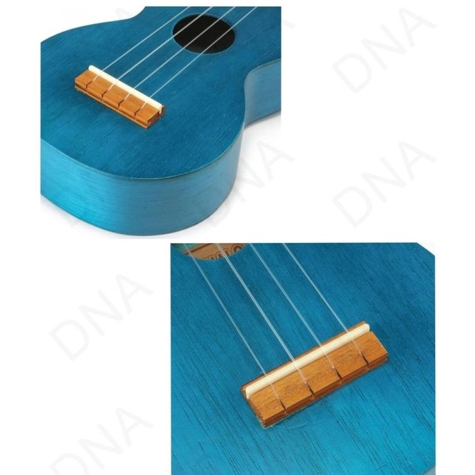 Ukulele Soprano + Bag MAHALO MK1-TBU Transp. Blue - ORIGINAL