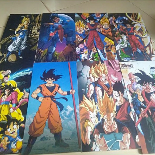 Hiasan dinding DRAGON BALL Hiasan Kamar Poster Kayu Pajangan Rumah/ dekorasi dinding / Walldecor