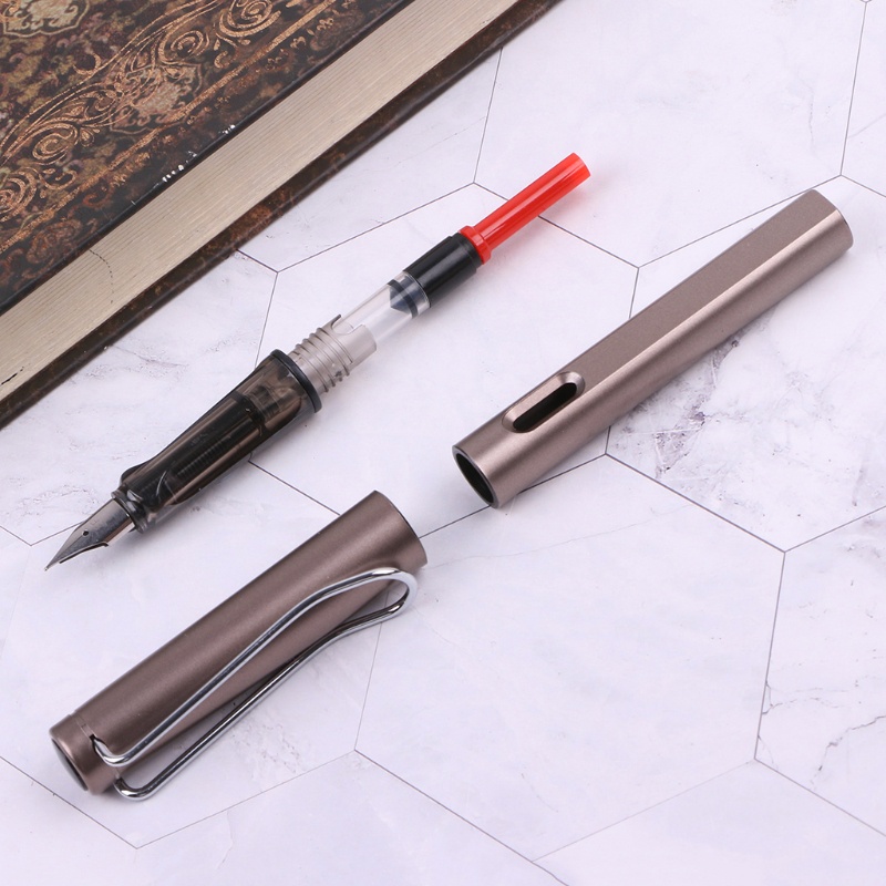 Mary Fountain Pen Hadiah Siswa Bisnis Nib Perlengkapan Gadget Portabel Rumah Tangga Untuk Bepergian Luar Ruangan Camping Portable Ke