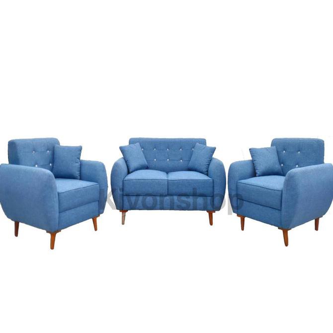 Promo(Free Ongkir) Sofa Retro / Scandinavian 211 Minimalis Berkualitas