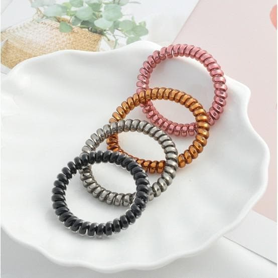 BESAR -Terpopuler Korean Style Premium Karet Ikat Rambut Bentuk Spiral