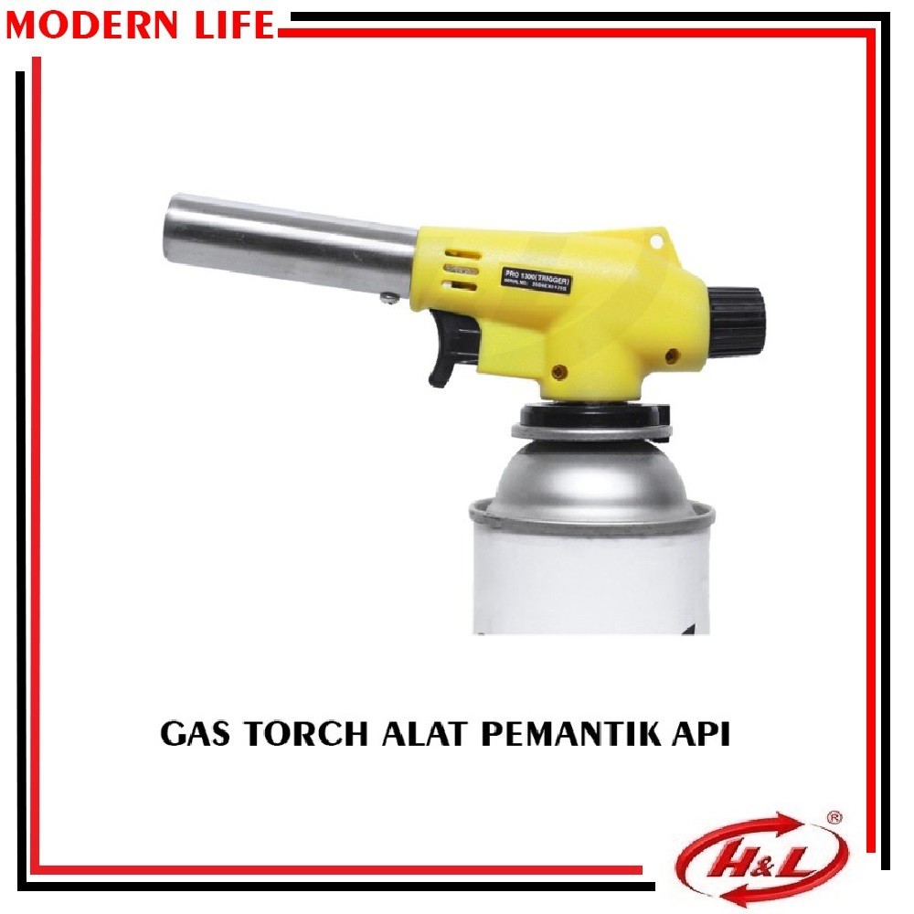 GAS TORCH / FLAME GUN / ALAT LAS / LAS PORTABLE Merek HNL Tipe 1300 TRIGGER