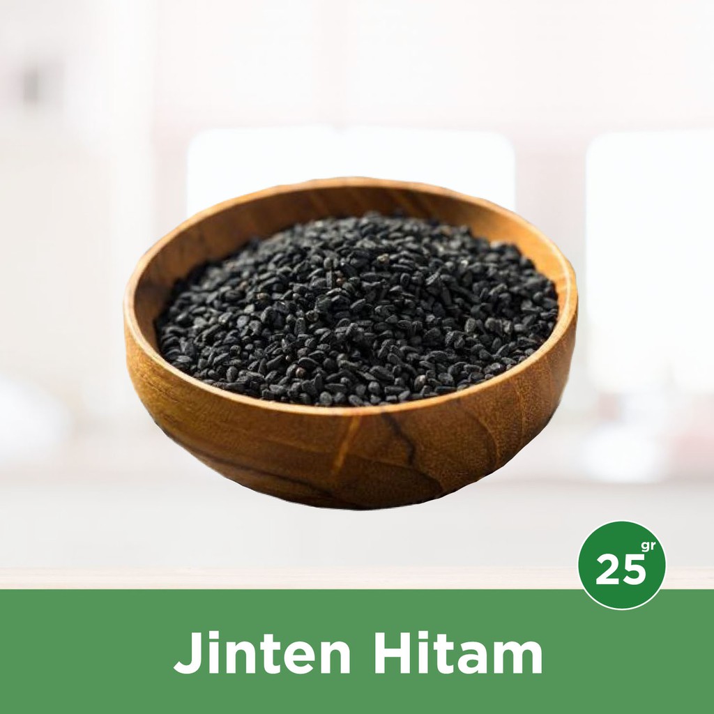 

Jinten Hitam Natural, Tanpa Pestisida - 25 gr