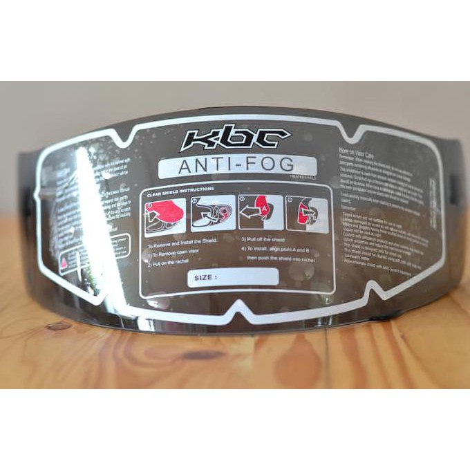 Visor KBC Smoke (V,VK,VR4R)