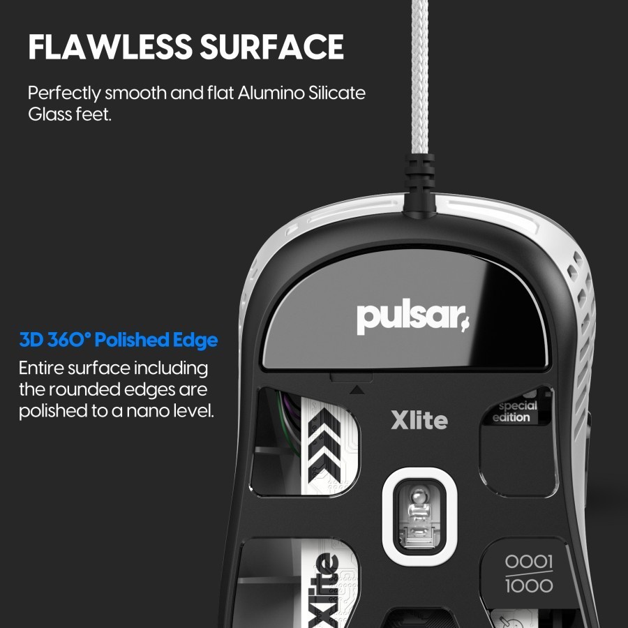 Pulsar Xlite Superglide Ultra-lightweight Gaming Mouse