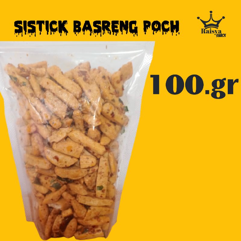 

Basreng stick Raisya snack pedas/ori 100 gr.