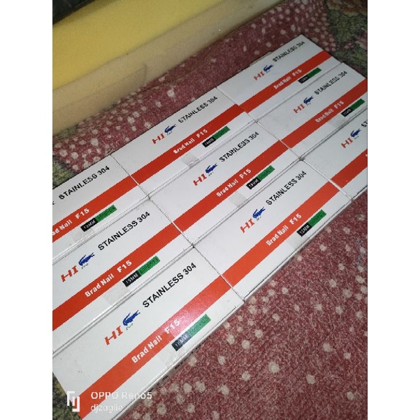 

Paku Tembak Stainless 304 F15 / paku staples tembak / paku staples / paku staples f15 / paku staples jok motor / paku steples angin / paku staples / staples tembak / paku kompresor angin / paku staples ukuran f15 / pakus staples stainless / stainless 304