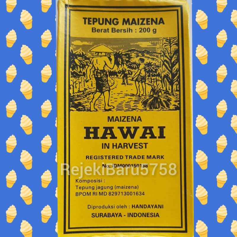 

Tepung Maizena Hawai 200gr