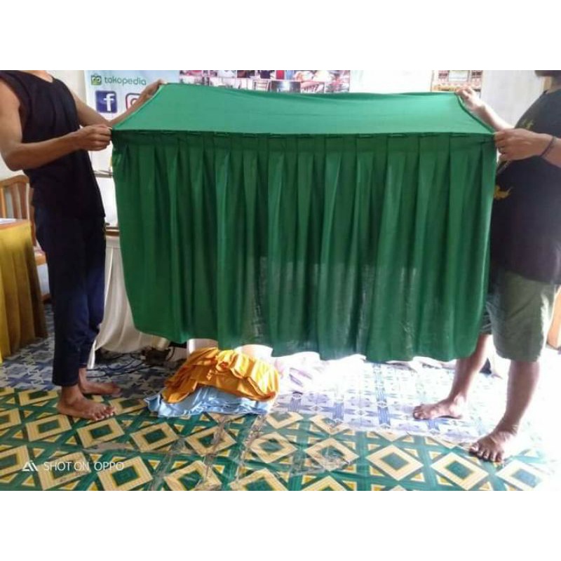 cover meja 120x80