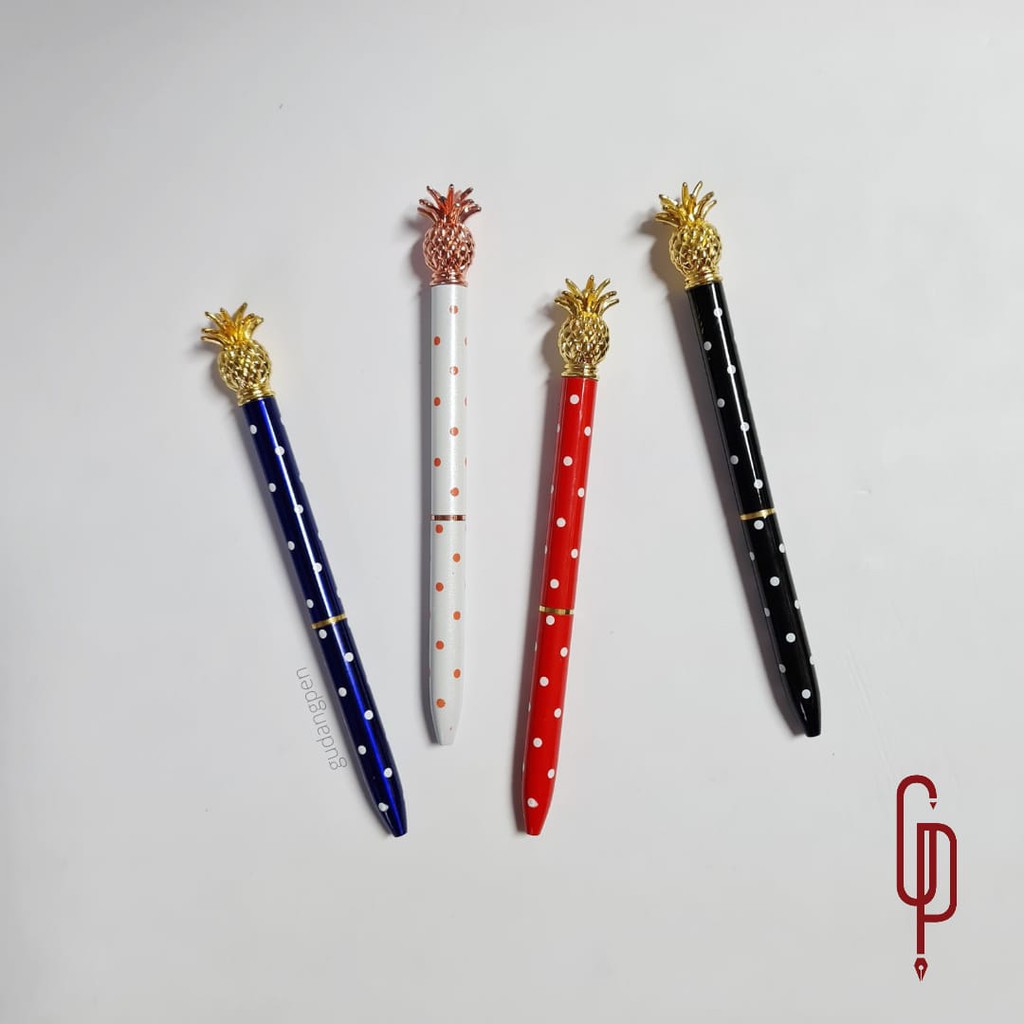 

Pulpen Unik Model Nanas / Pulpen Souvenir Pernikahan