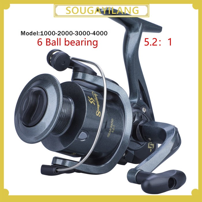 SOUGAYILANG Fishing Wheel Max Drag 10KG Fishing Reel