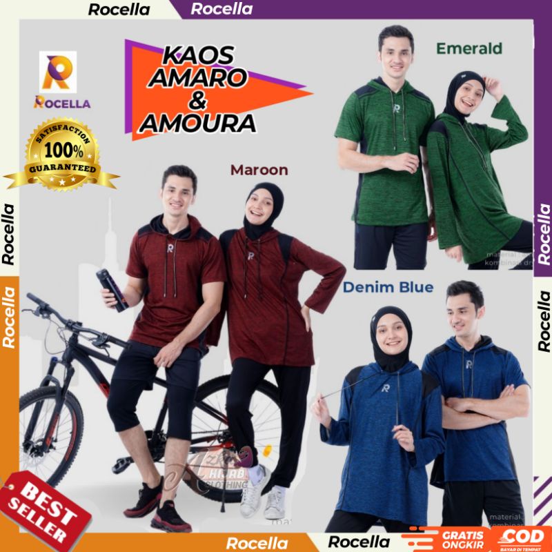 BAJU OLAHRAGA COUPLE BAJU OLAHRAGA WANITA BAJU OLAHRAGA PRIA / ROCELLA OLAHRAGA OUTDOOR /BAJU SEPEDA