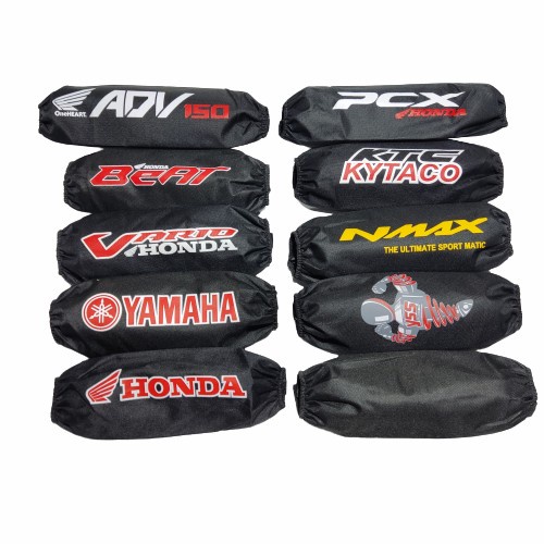 Sarung shockbreaker cover shock pelindung shock belakang sepeda motor universal