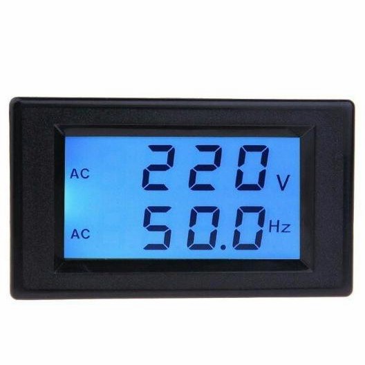 Voltmeter AC 80-300Volt 45-65HZ Frequency meter Volt HZ meter