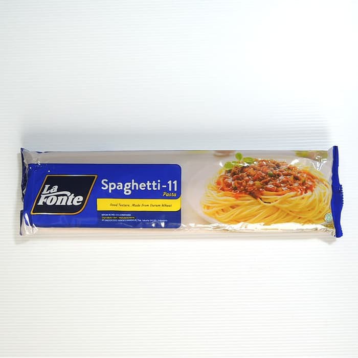 

Spaghetti Lafonte 11 450g / Spageti La Fonte 11 450gram / Spaghetti lafonte 450 / Spageti 450 gram