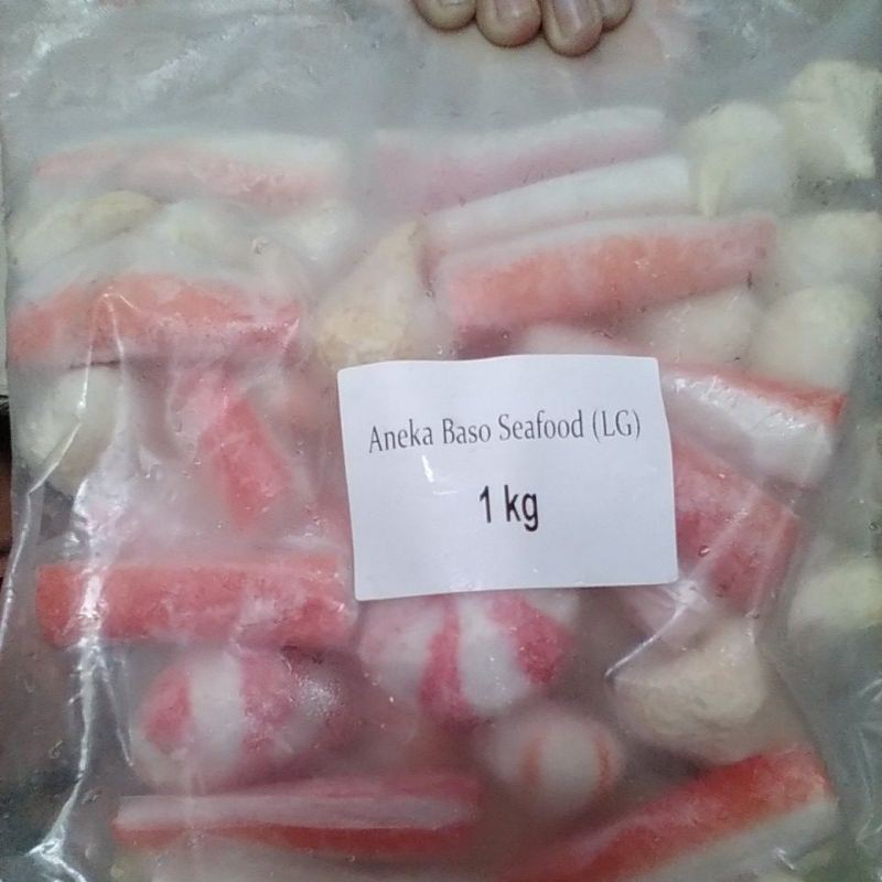Bakso Seafood mix Curah 1 kg