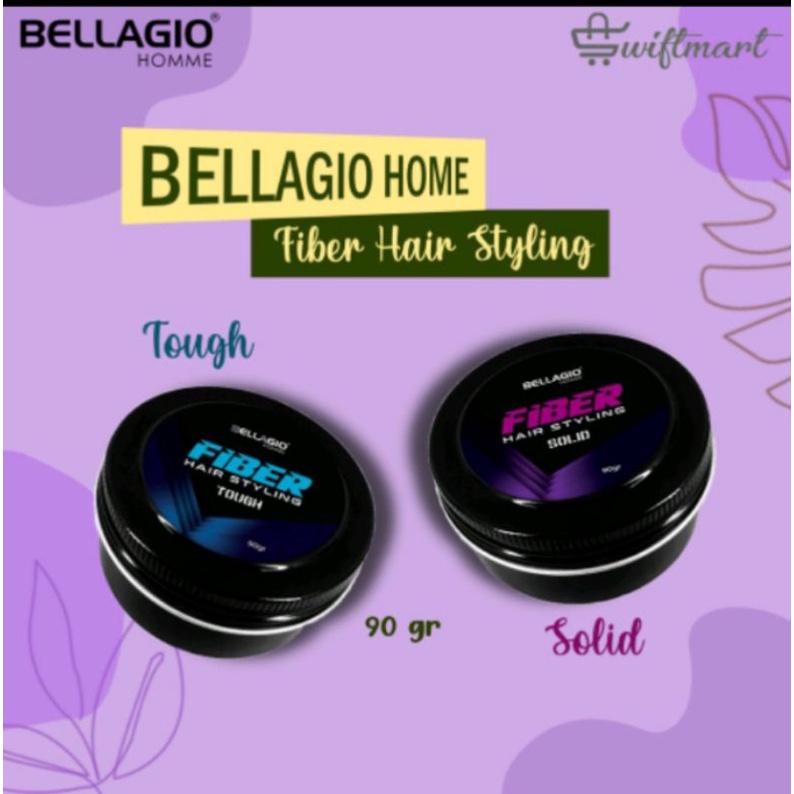 Bellagio Pomade Fiber 90g (Original 100%) habisin promo