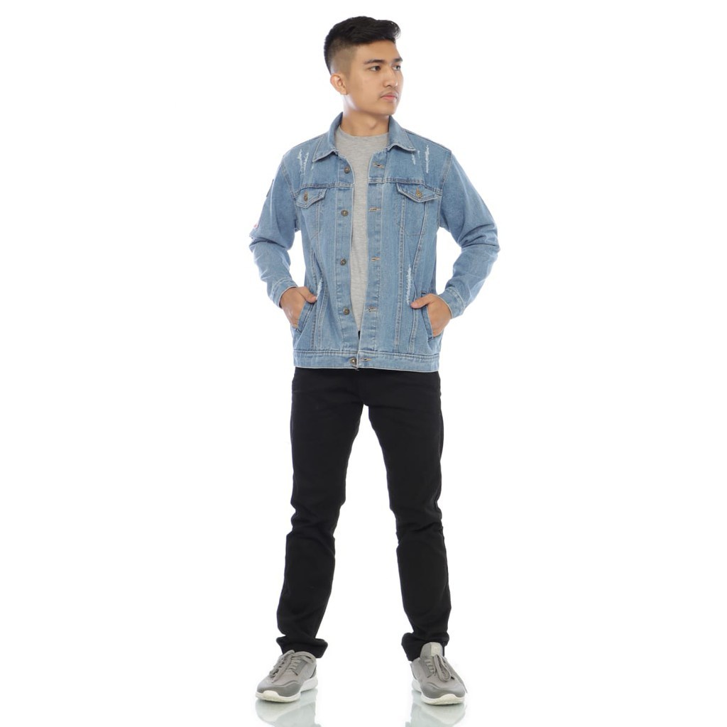 Jaket Jeans Pria /Jaket Denim  Jaket /Jeans Series Murah Terlaris