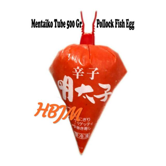 

Mentaiko Tube 500 Gr / Mentaiko / Pollock Fish Egg
