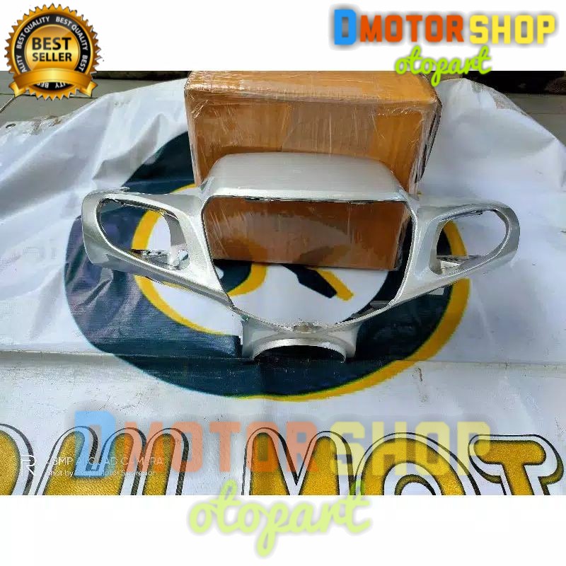 batok kepala depan F1ZR FORCE ONE SILVER