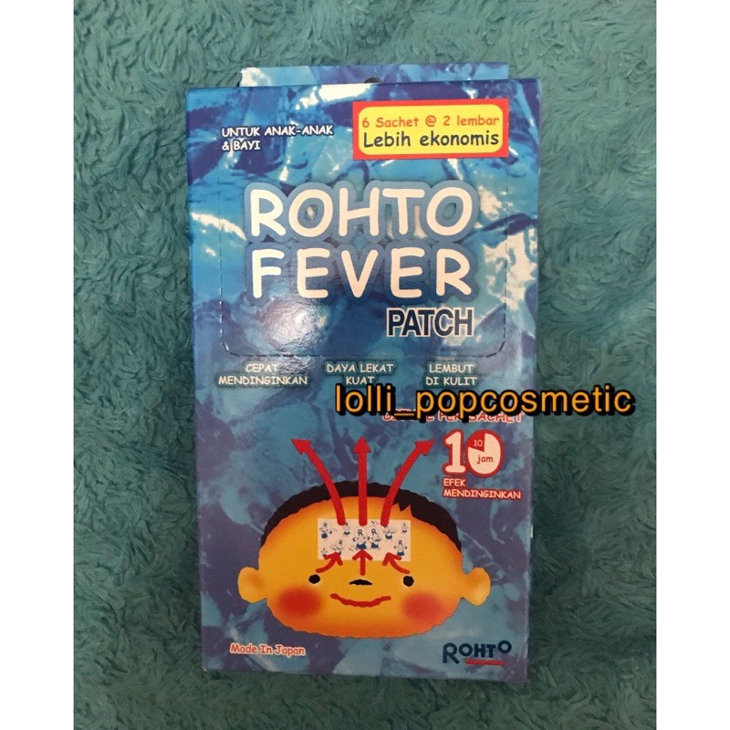 ROHTO FEVER PATCH ISI 6 Lembar
