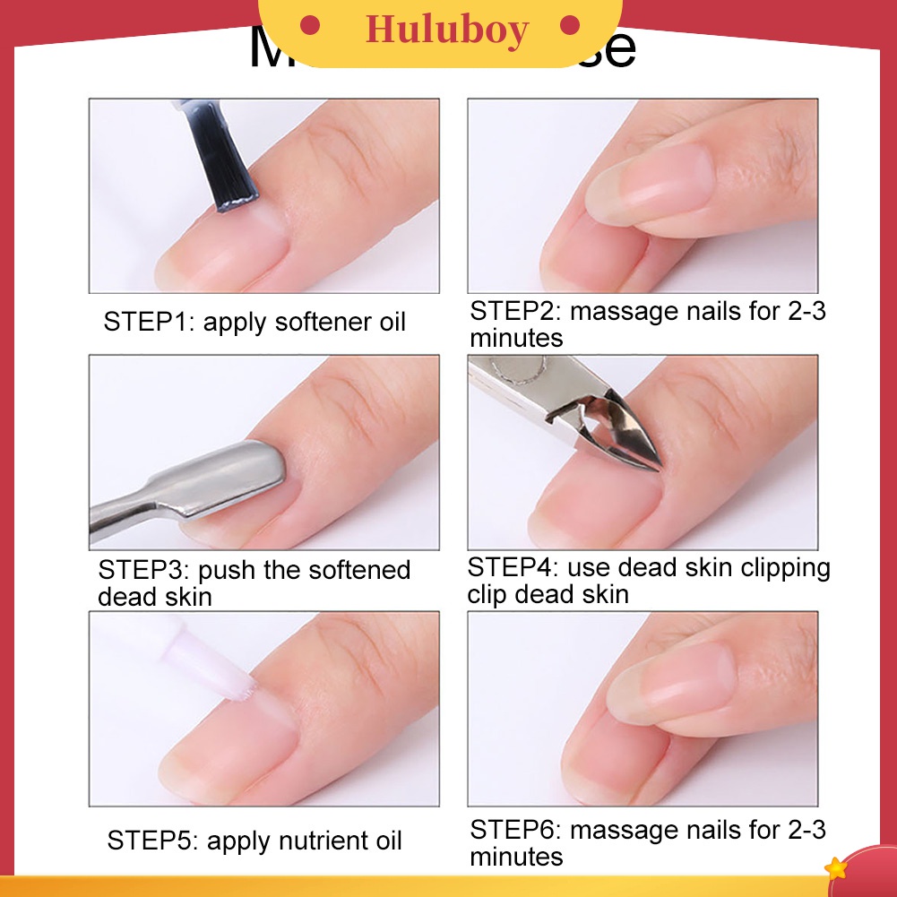 Huluboy Huluboy♡ Gunting Kuku Bahan Stainless Steel Untuk Manicure