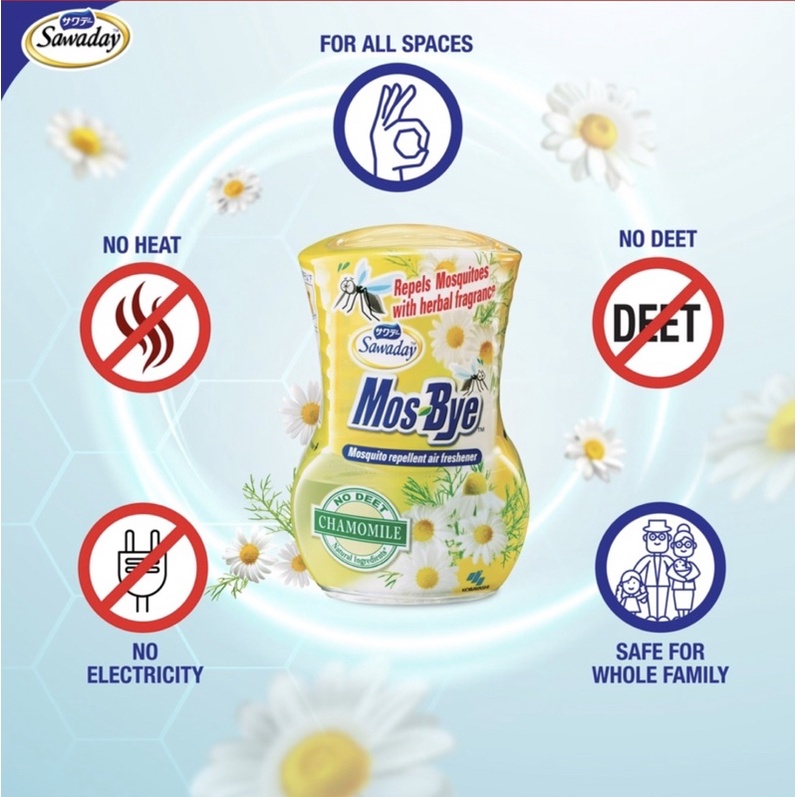 Sawaday Mos Bye Mosquito Repellent Air Freshener 275ml