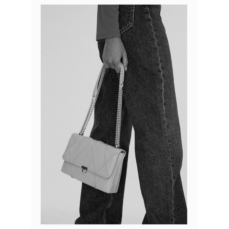 ZRA GEOMETRICAL CROSSBODY BAG