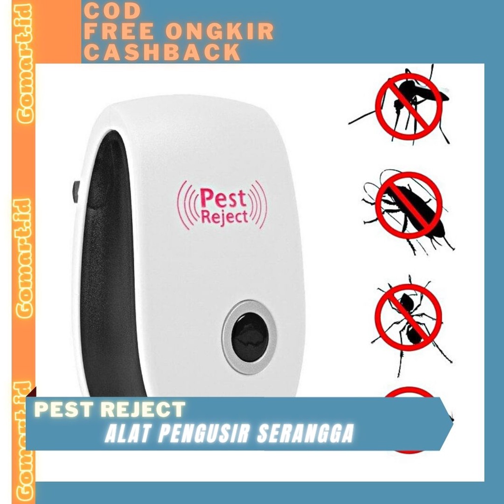 Alat Pengusir Nyamuk Tikus Serangga - Pest Reject Ultrasonic