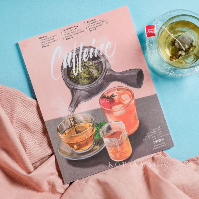 

Props Foto cover majalah kinfolk 1 sisi BONUS papan clipboard dekorasi aesthetic