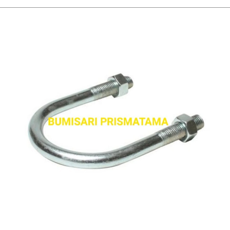 UBOLT GALVANIS 3/8 X 6&quot; / U BOLT MURAH