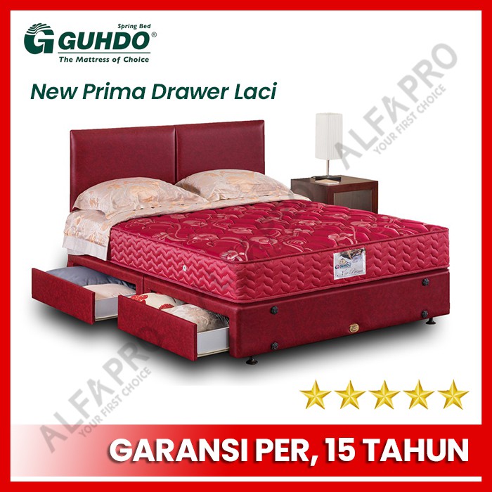 Springbed Guhdo New Prima Drawer Laci / Kasur Guhdo New Prima Drawer Laci - Guhdo Springbed