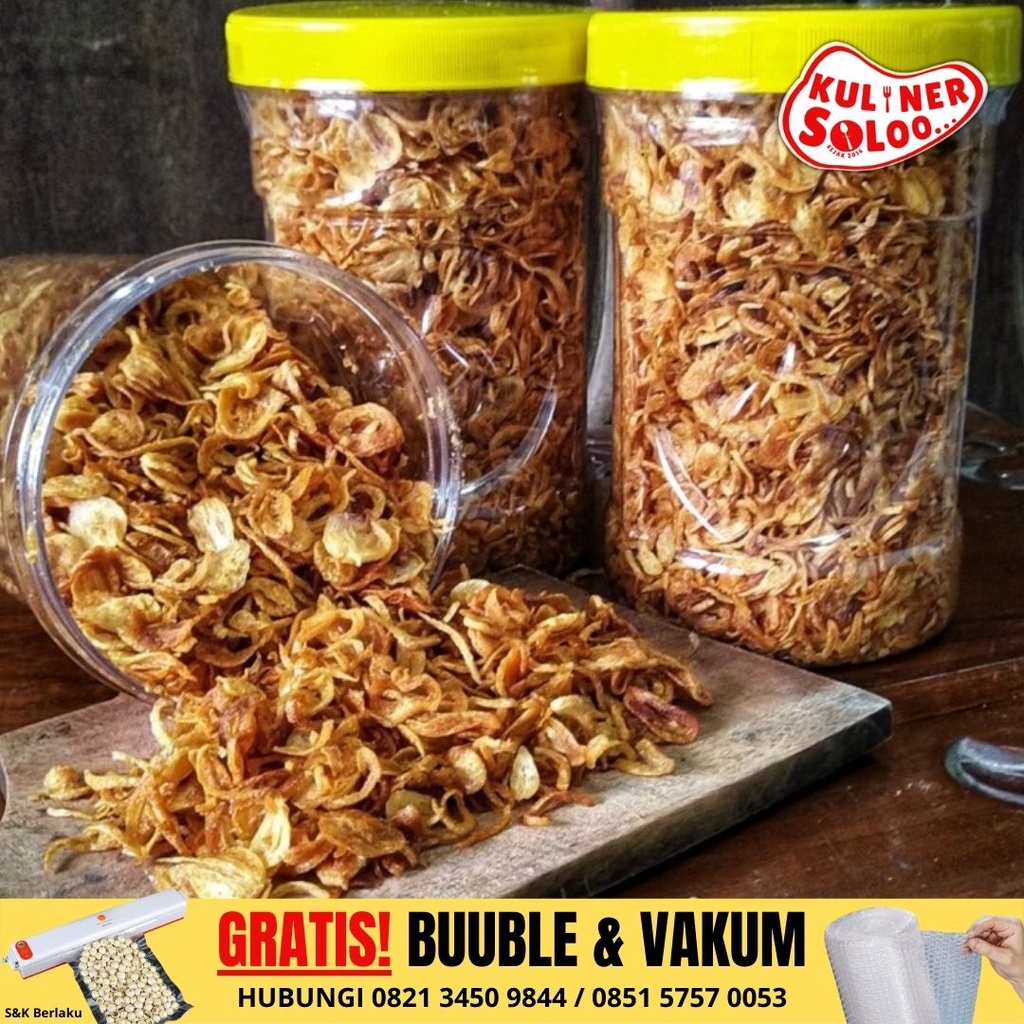 

Brambang Goreng Jumbo 250gr Pasar Gedhe – Kuliner Soloo