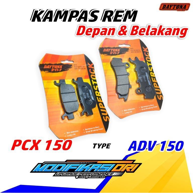 KAMPAS REM PCX 150 - ADV 150 DAYTONA SUPER STOK KAMPAS REM DEPAN-BLKNG - KAMPAS REM DAYTONA