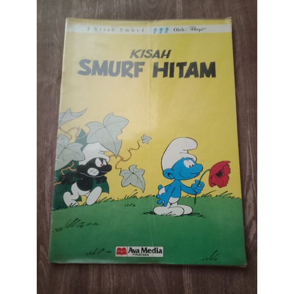 Komik Smurf Aya Media Kisah Smurf Hitam (bekas)