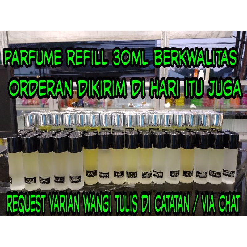 PARFUM REFILL 30ML MURMER BERKWALITAS