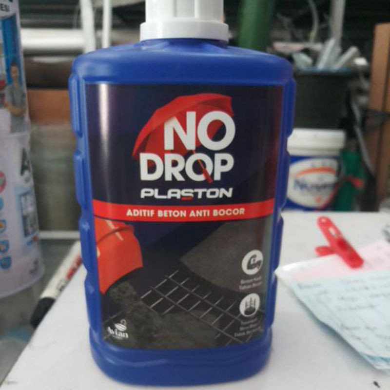 No drop Plaston aditif beton anti bocor. beton kuat tahan bocor